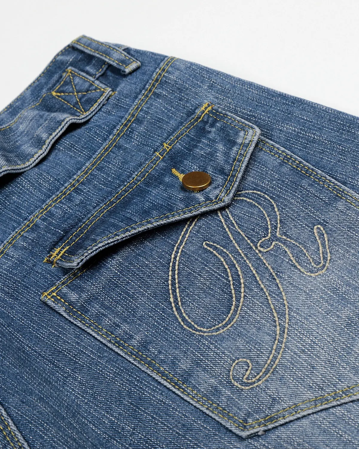 Cinch Back Bamboo Weave Long Jorts | Inflation Streetwear - Image 6