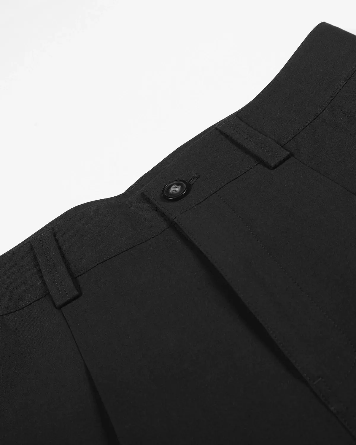 Pleated Cinch Back Tailored Shorts | Inflation Streetwear - Image 7