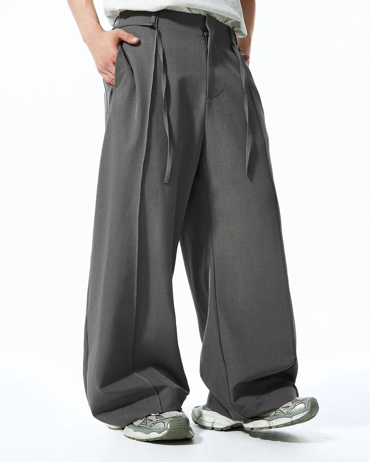 Cleanfit Baggy Suit Pants | Inflation Streetwear - Image 5