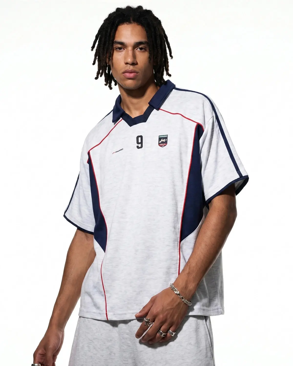 Color Block Graphic Jersey Tee | Inflation Streetwear - Image 6