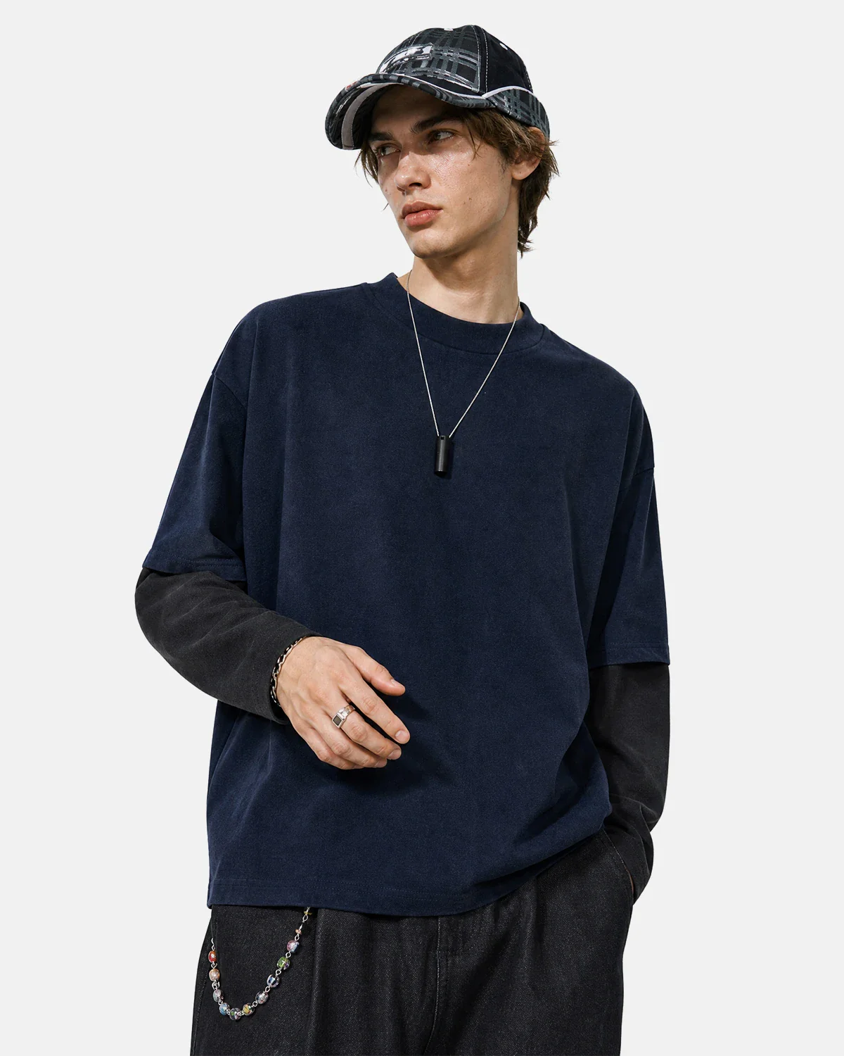 Color Block Long Sleeve Tees | Inflation Streetwear - Image 7