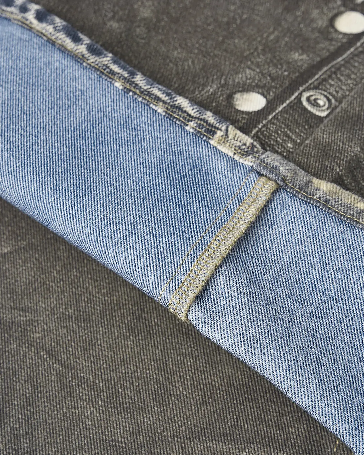 Colorblock Digital Printing Cotton Jeans | Inflation Streetwear - Image 10