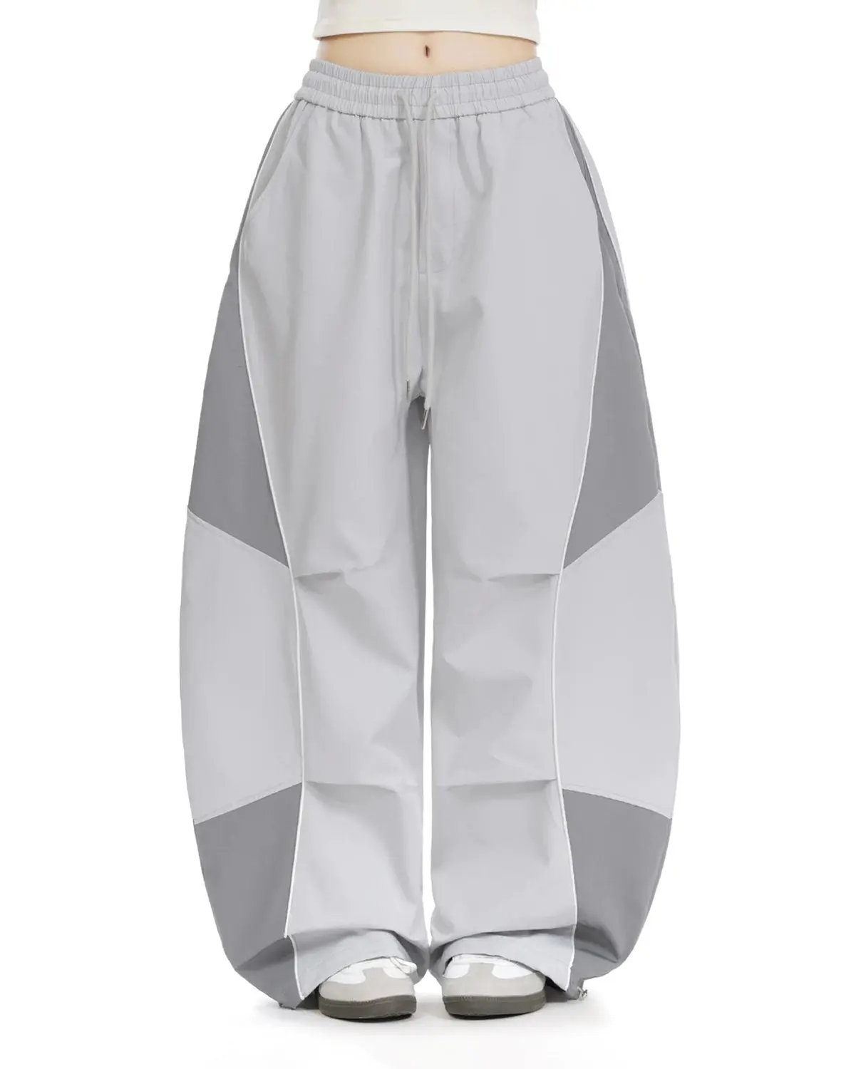 Contrast Panel Baggy Track Pants | Inflation Streetwear - Image 4