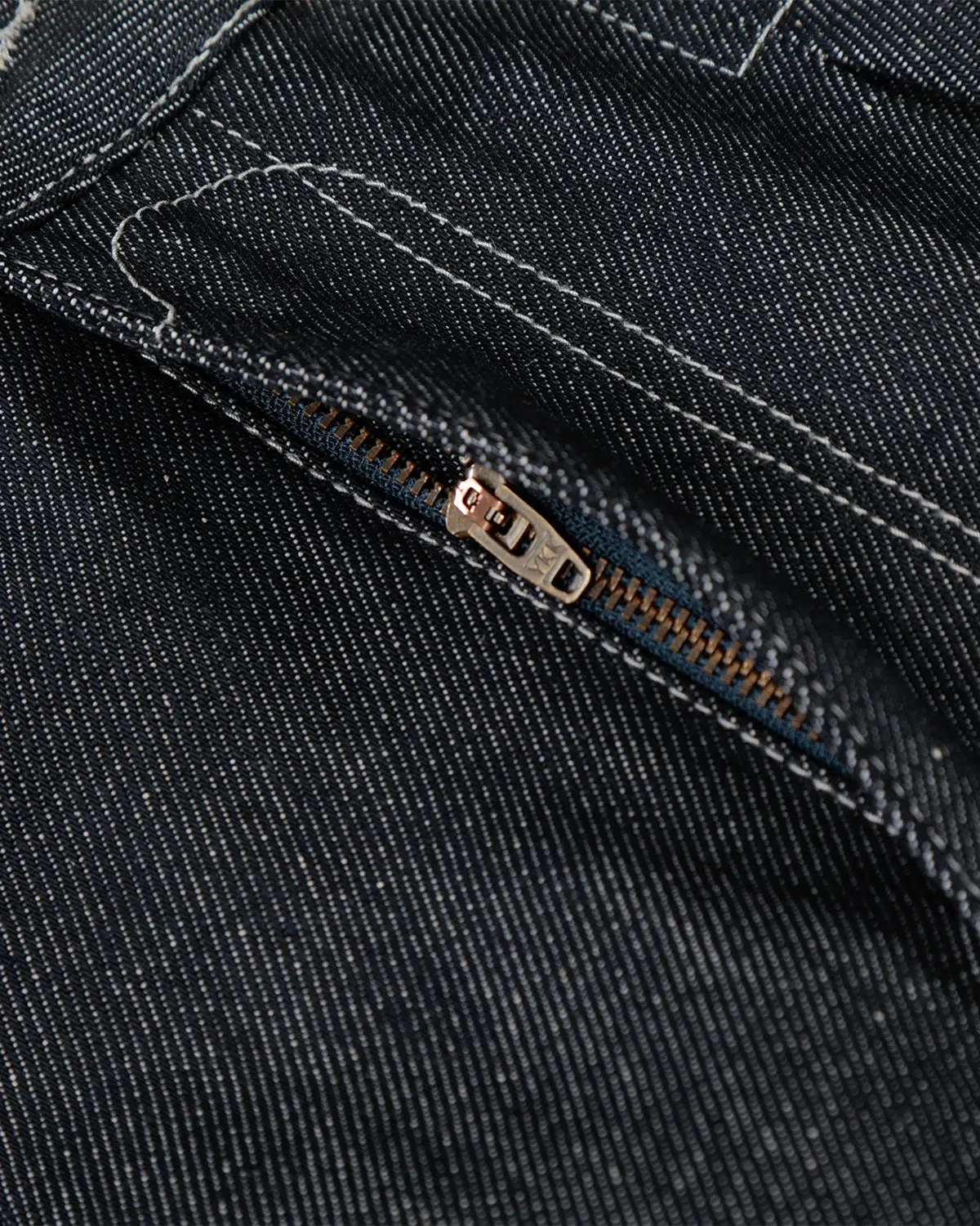 Contrast Stitching Raw Baggy Jeans | Inflation Streetwear - Image 6