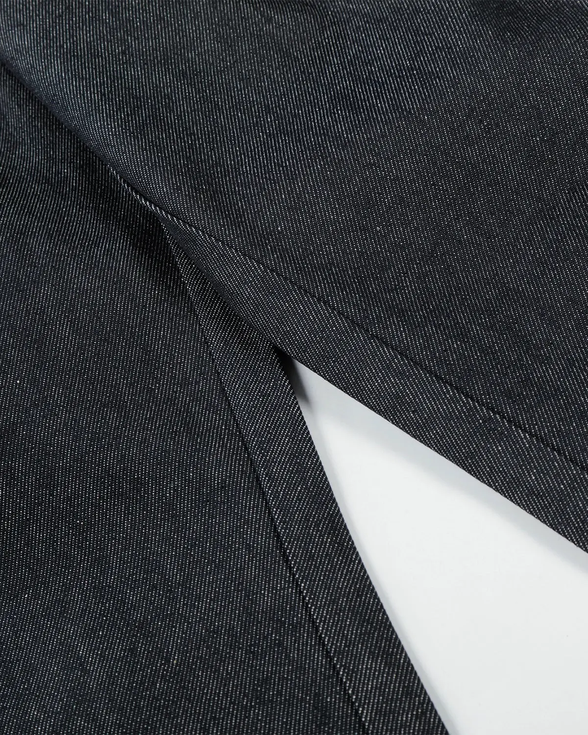 Contrast Stitching Raw Baggy Jeans | Inflation Streetwear - Image 8