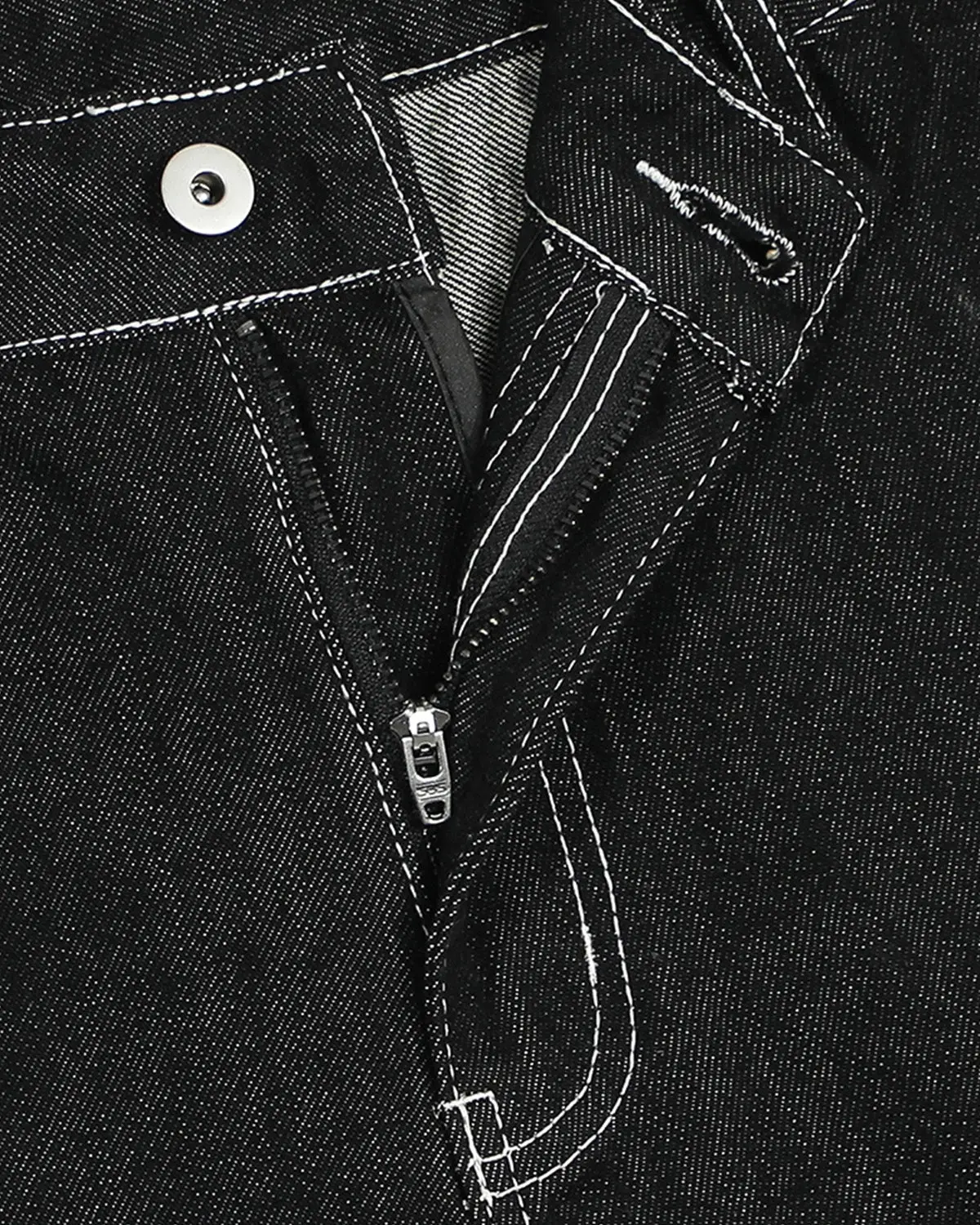 Contrast Stitching Raw Cargo Jorts | Inflation Streetwear - Image 5