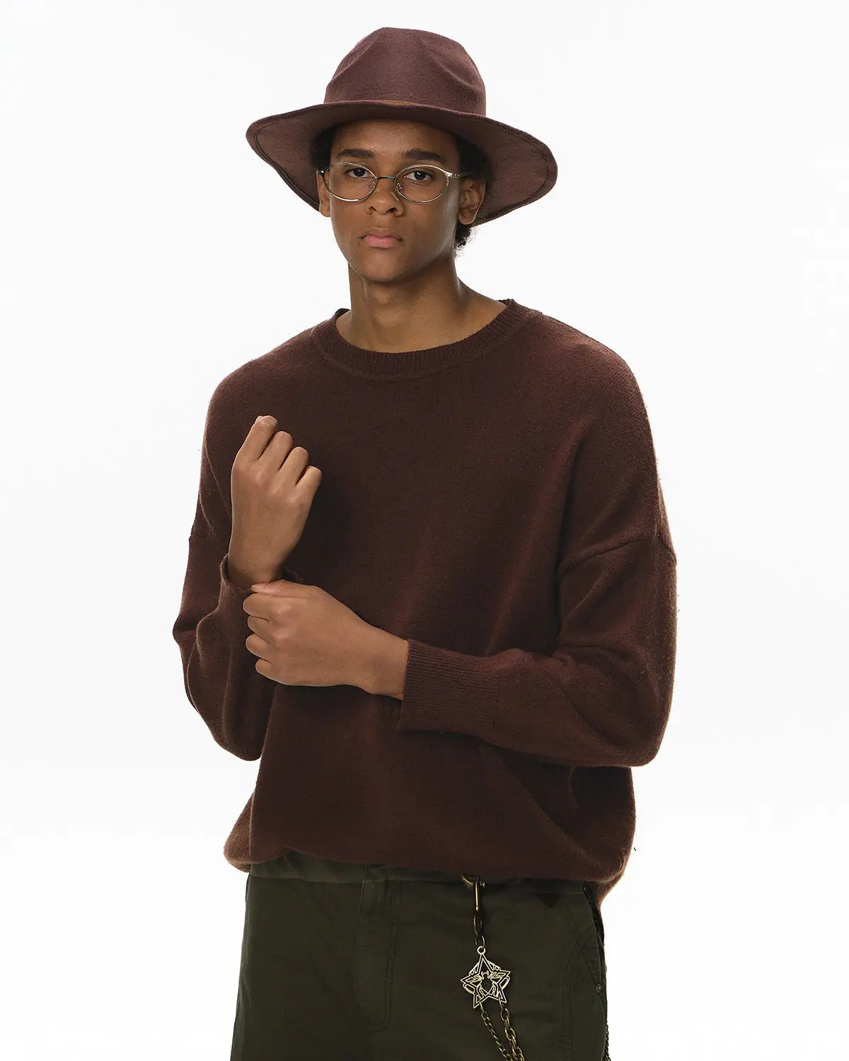 Crew Neck Knit Sweater| Inflation Streetwear - Image 3