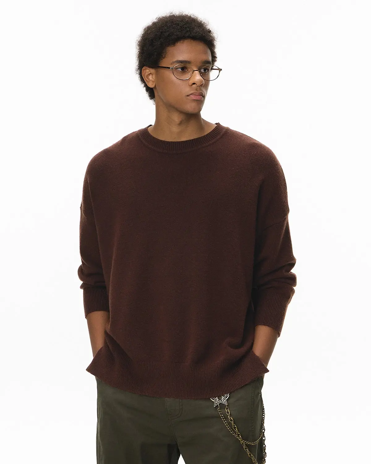 Crew Neck Knit Sweater| Inflation Streetwear - Image 6