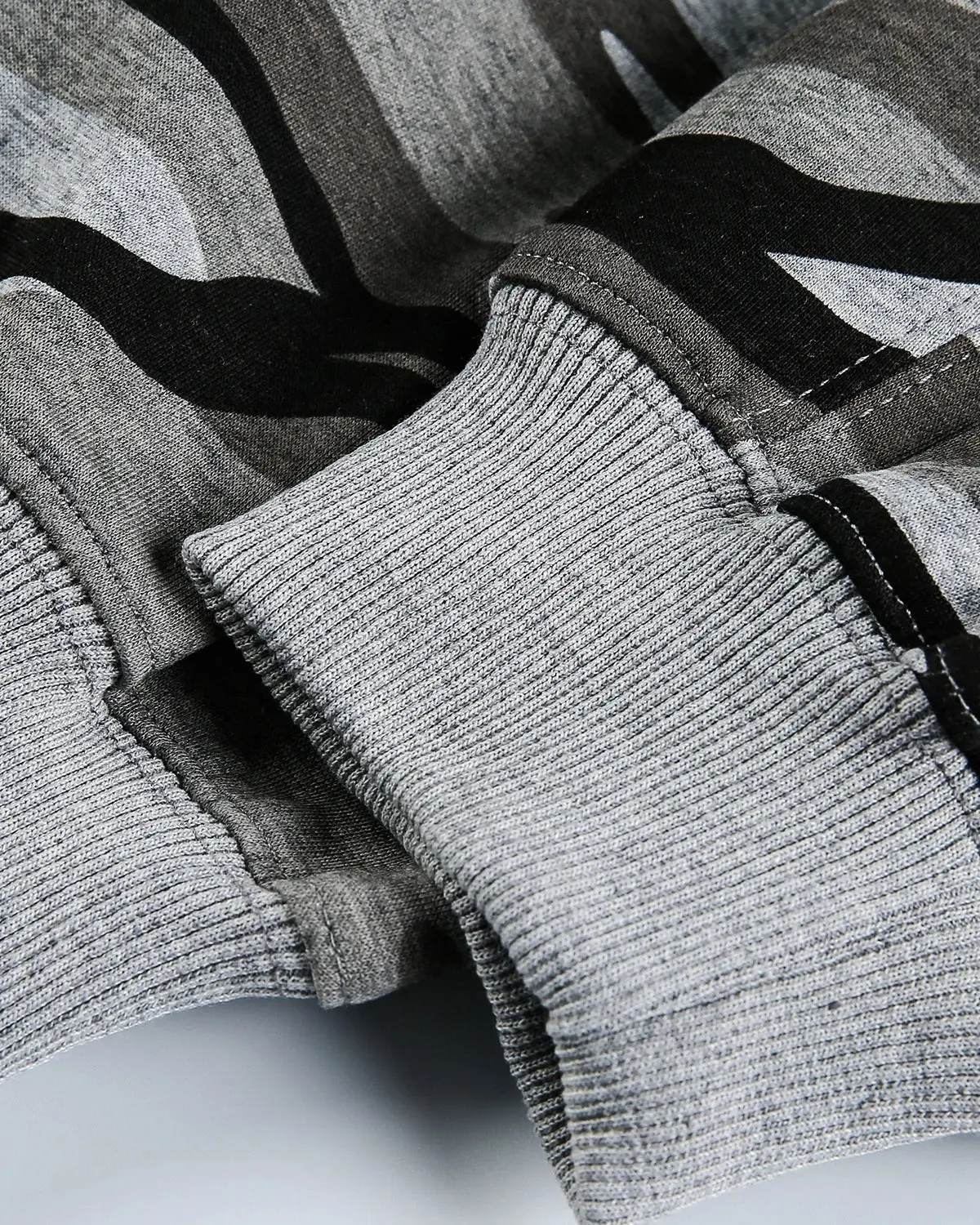 Cropped Camouflage Zip Up Hoodie | Inflation Streetwear - Image 7