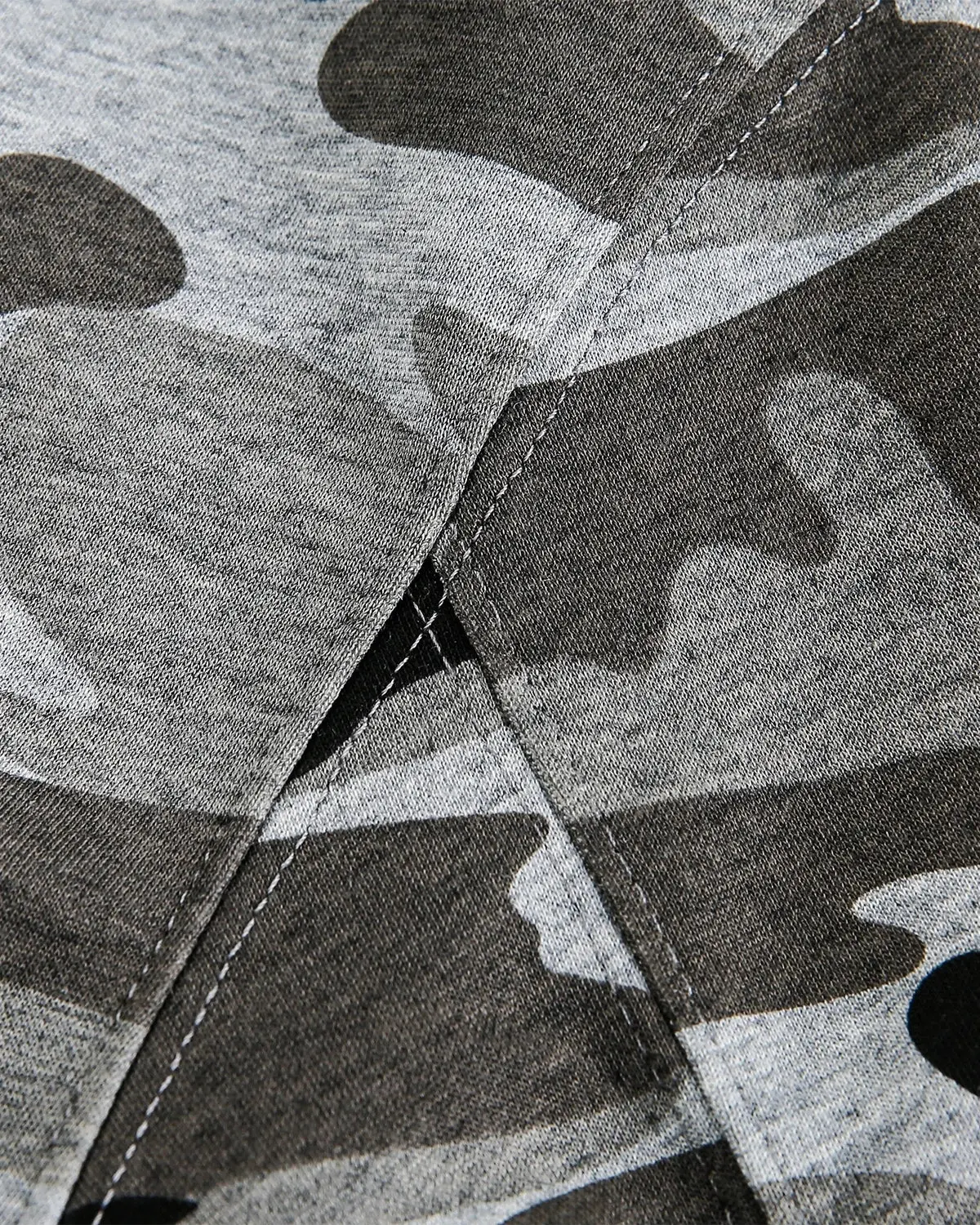 Cropped Camouflage Zip Up Hoodie | Inflation Streetwear - Image 9