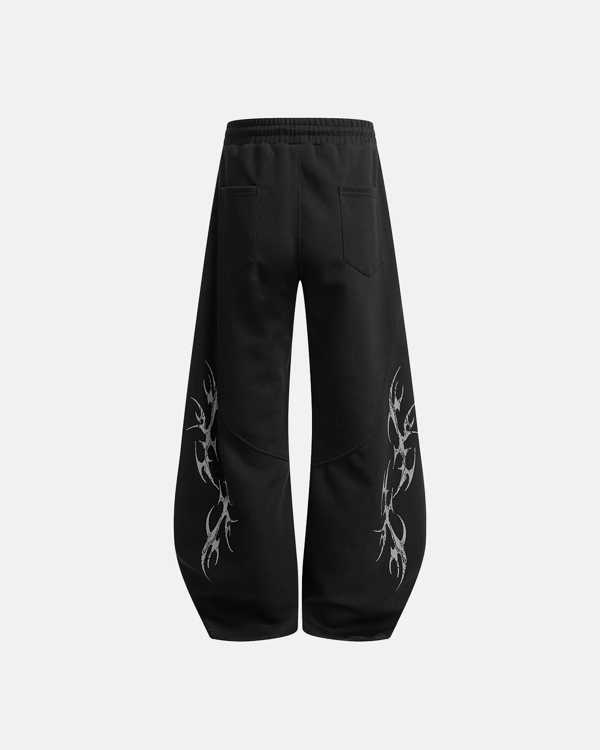 Thorn Graphic Barrel Baggy Sweatpants | Inflation Streetwear - Image 7