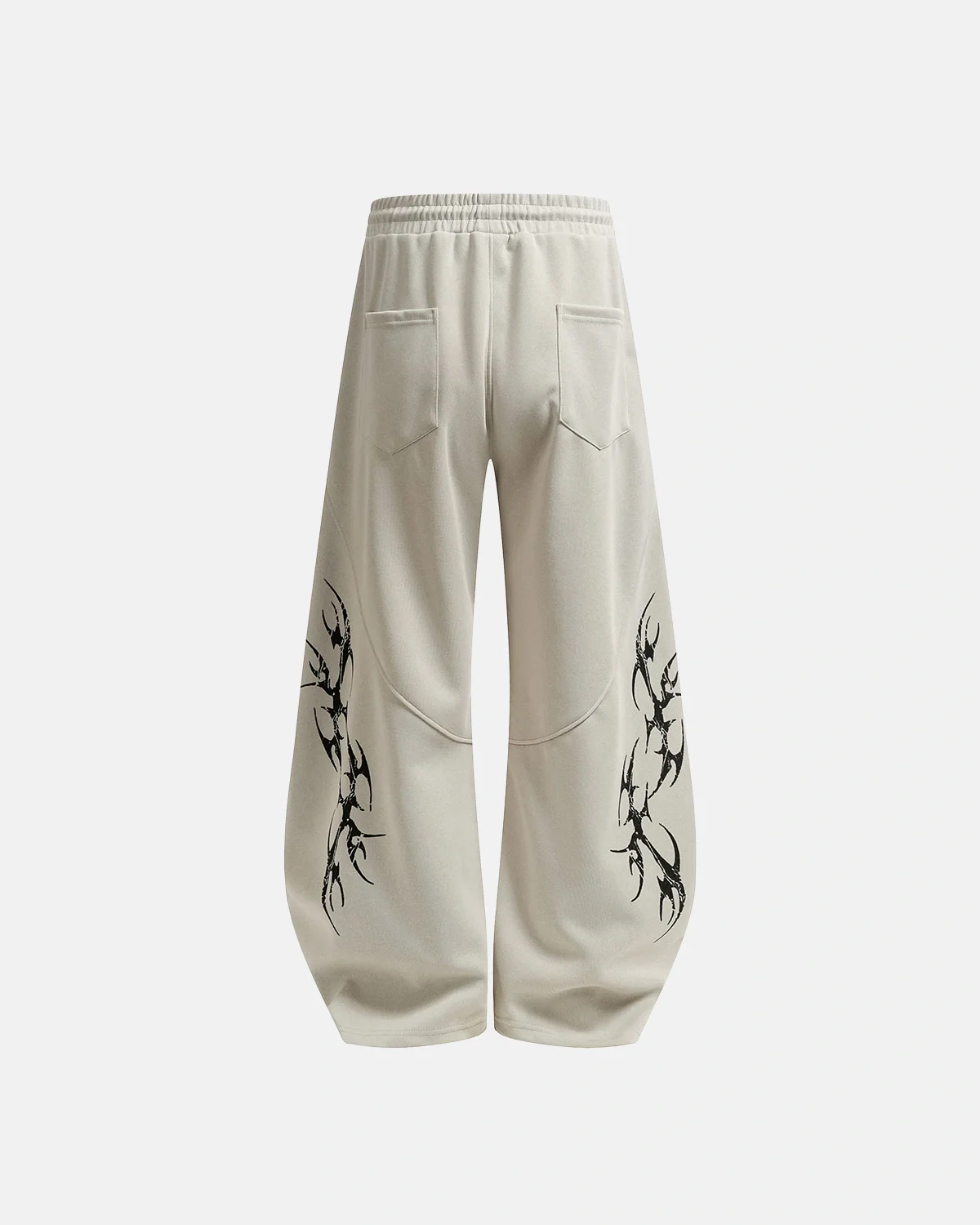 Thorn Graphic Barrel Baggy Sweatpants | Inflation Streetwear - Image 8