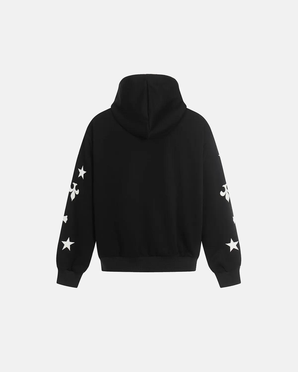 Cross PU Patch Embroidery Zip Up Hoodies | Inflation Streetwear - Image 6