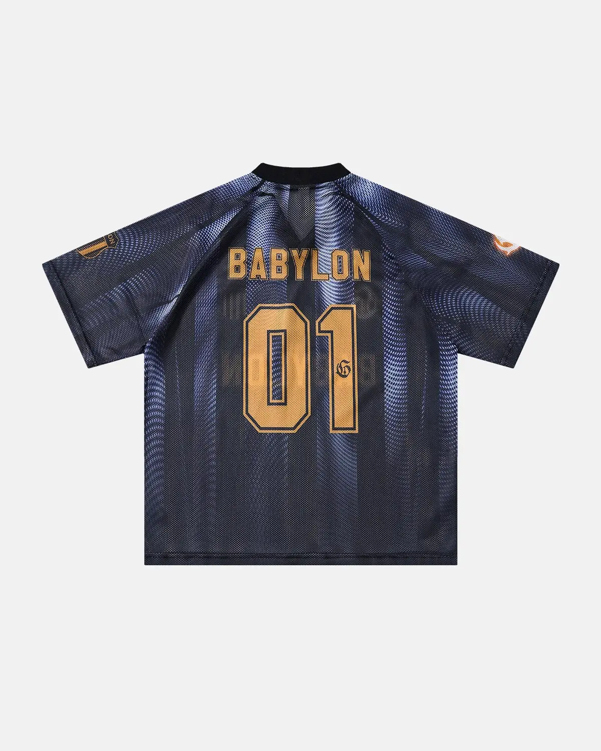 Gradient Pattern Mesh Jersey | Inflation Streetwear - Image 2