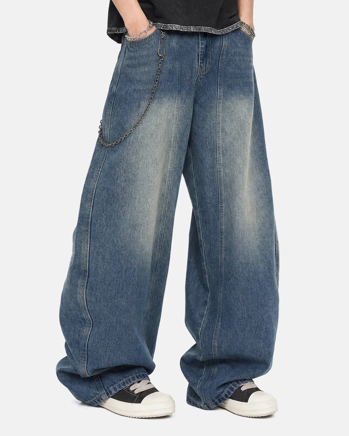 Deconstructed Barrel Jeans | Inflation Streetwear - Image 6