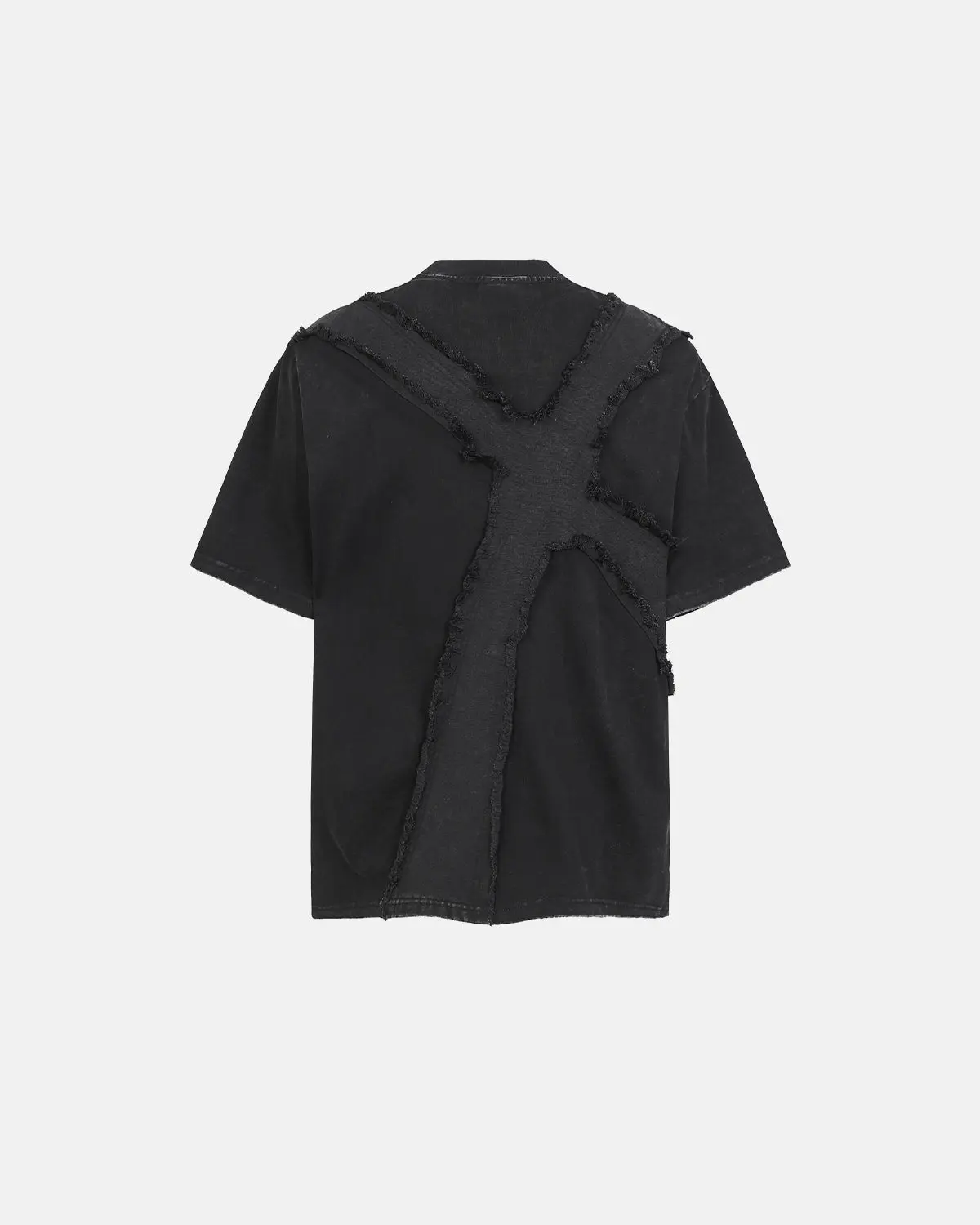 Deconstructed Cross Washed T-Shirt | Inflation Streetwear - Image 5