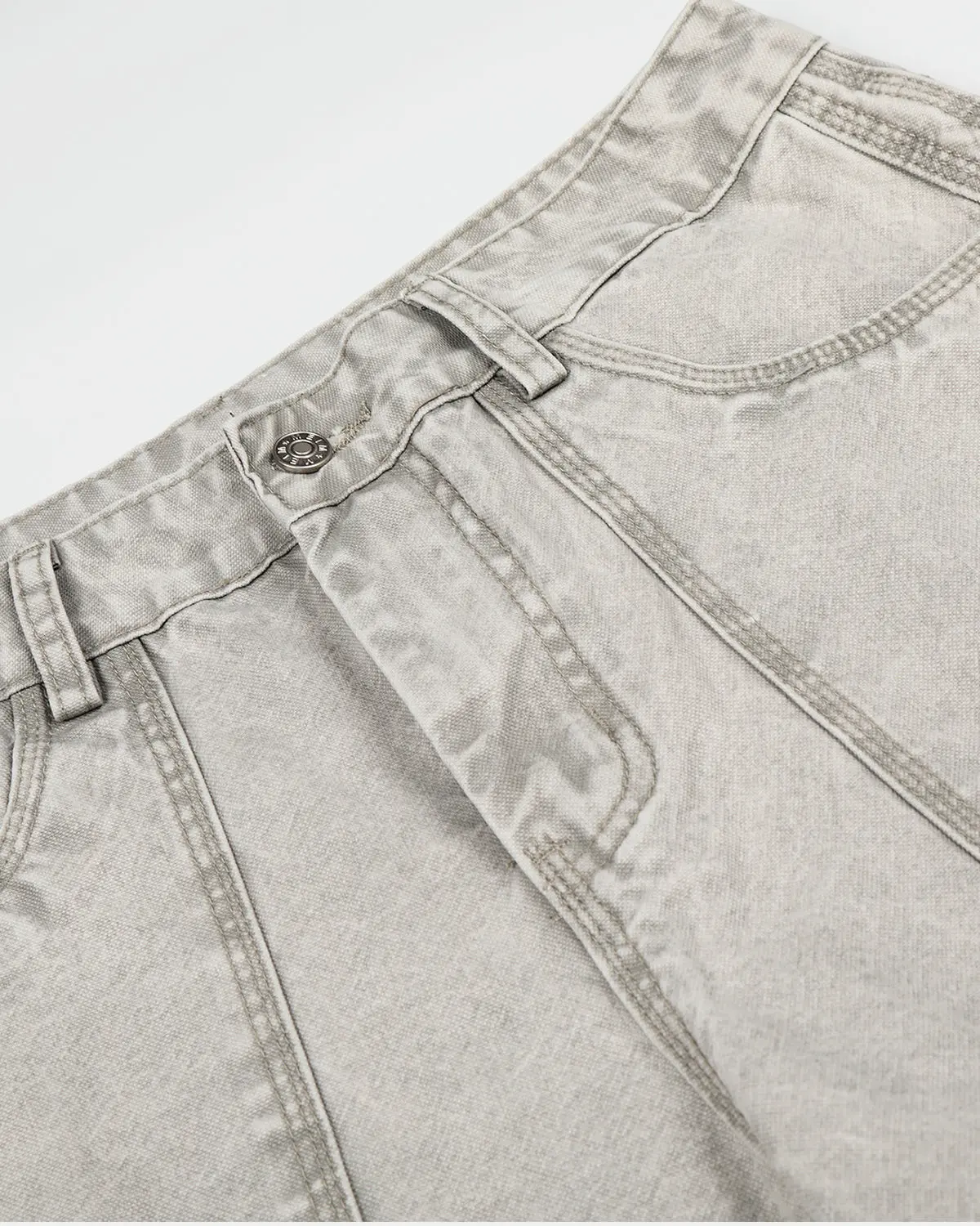 Deconstructed Distressed Barrel Jeans | Inflation Streetwear - Image 14