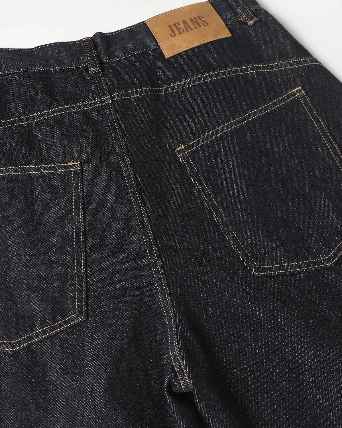 Deconstructed Scimitar Denim Longline Jorts | Inflation Streetwear - Image 4