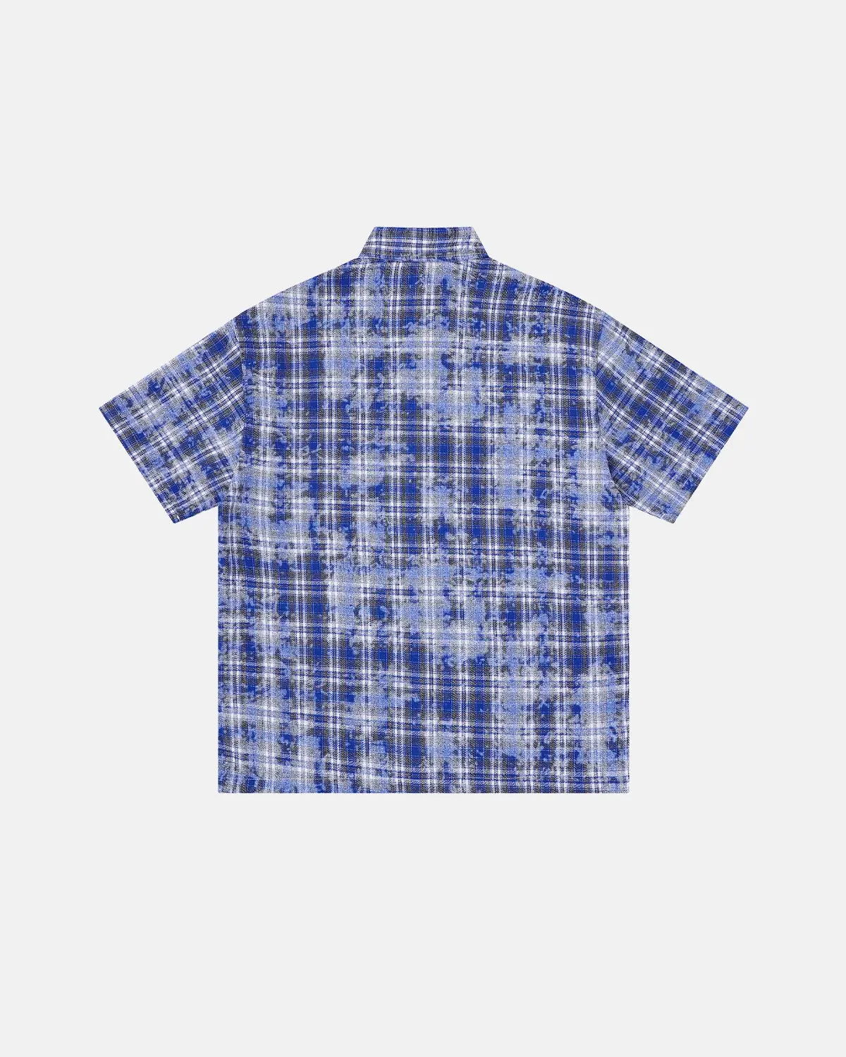 Devil Embroidered Plaid Shirt | Inflation Streetwear - Image 2