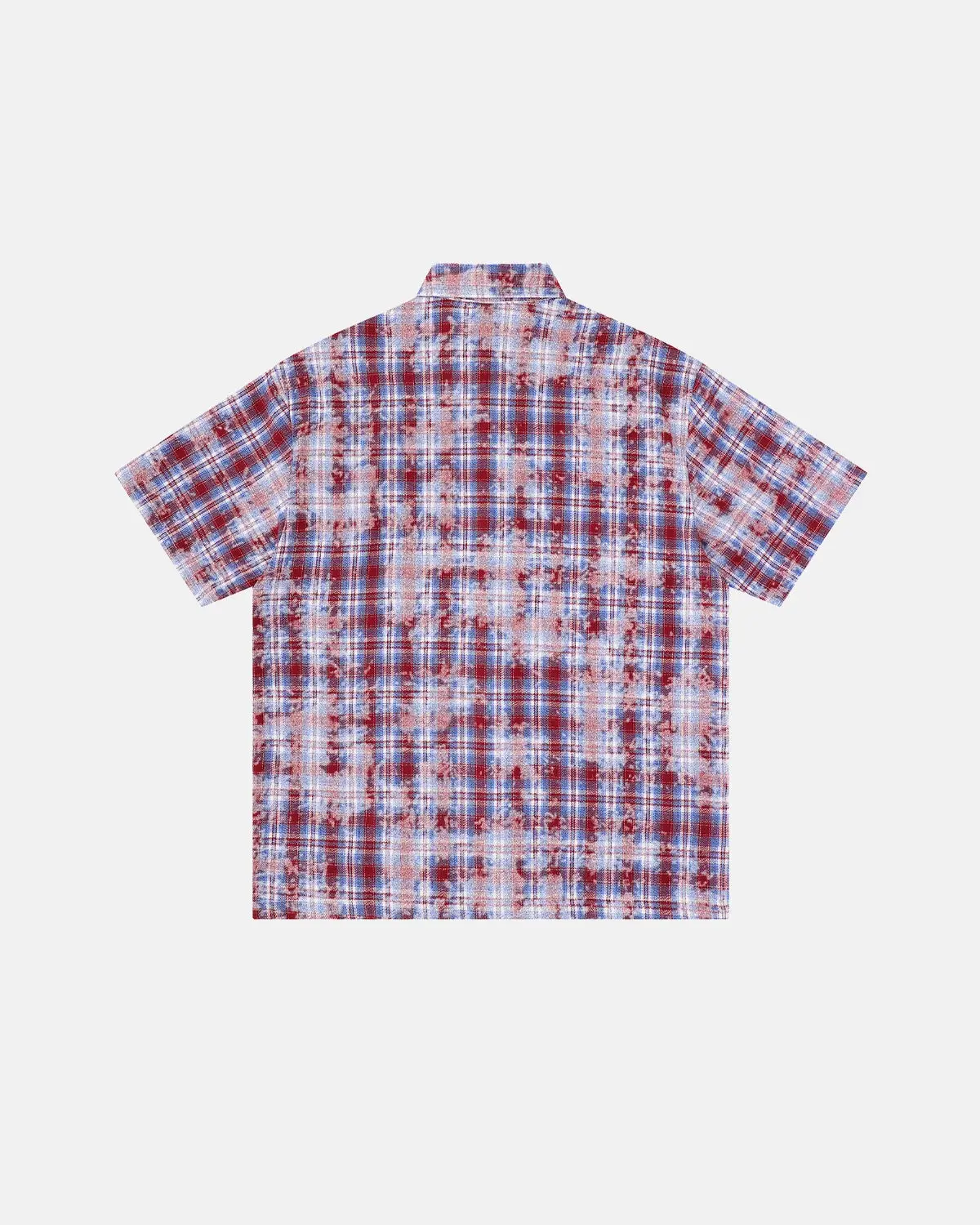 Devil Embroidered Plaid Shirt | Inflation Streetwear - Image 7