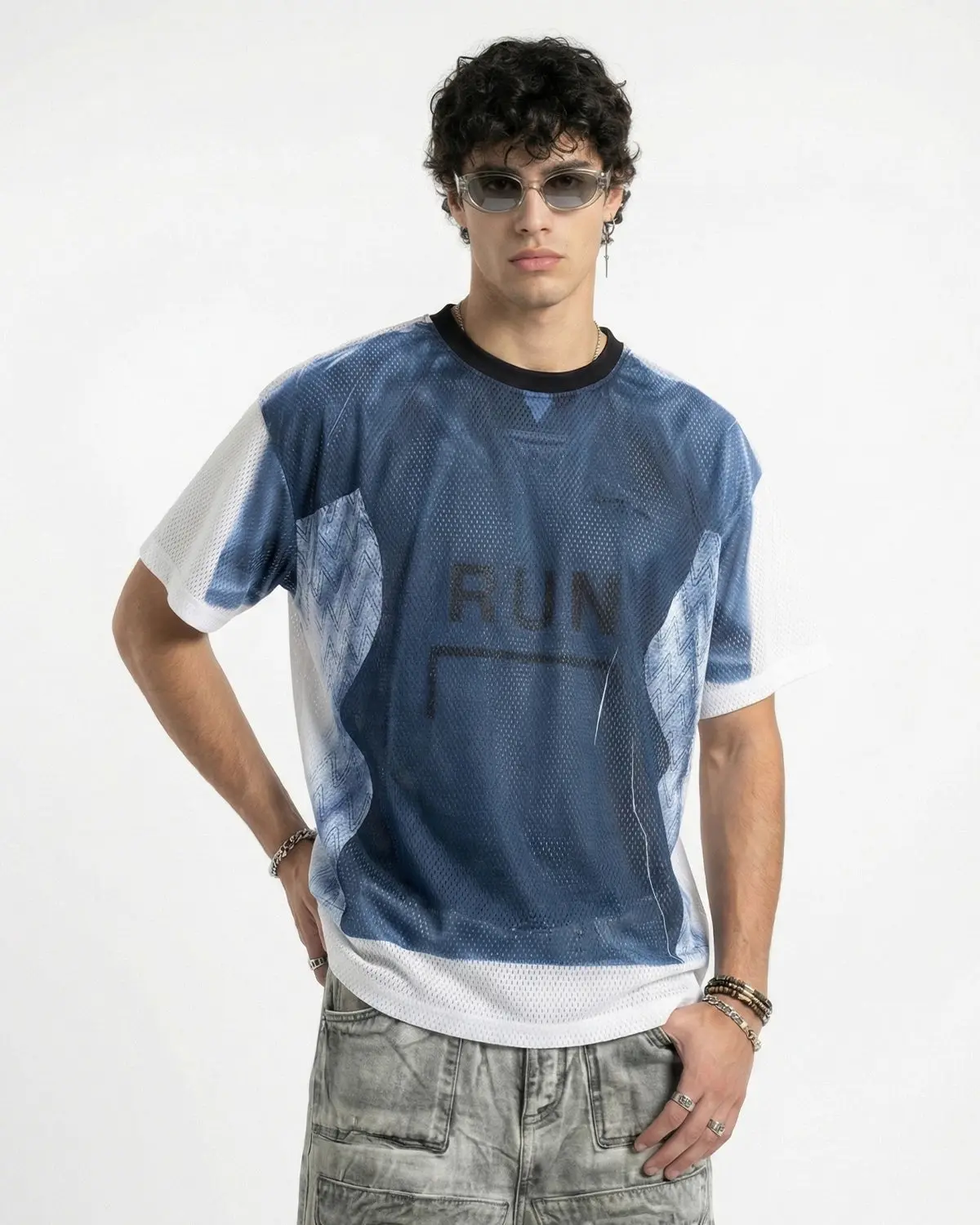 Digital Printing Mesh Jersey Tshirts | Inflation Streetwear - Image 4