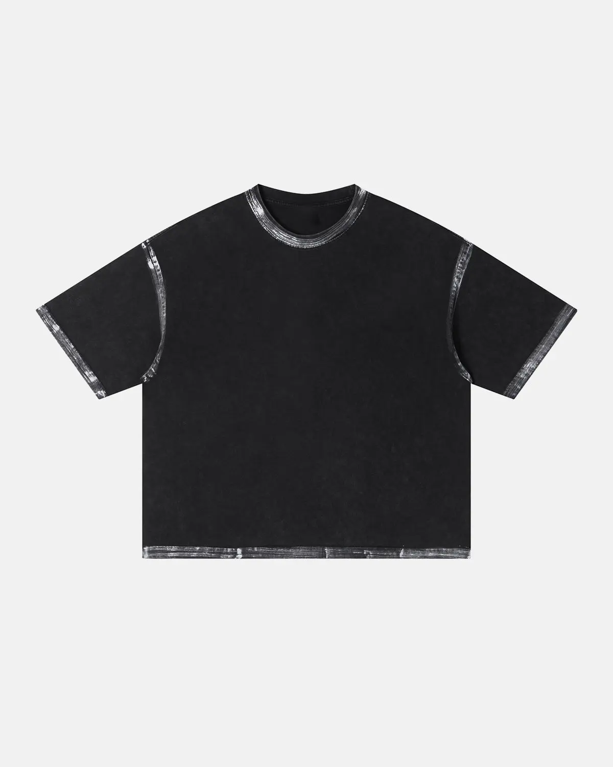 Dirty Wash Heavyweight Boxy T-Shirt | Inflation Streetwear