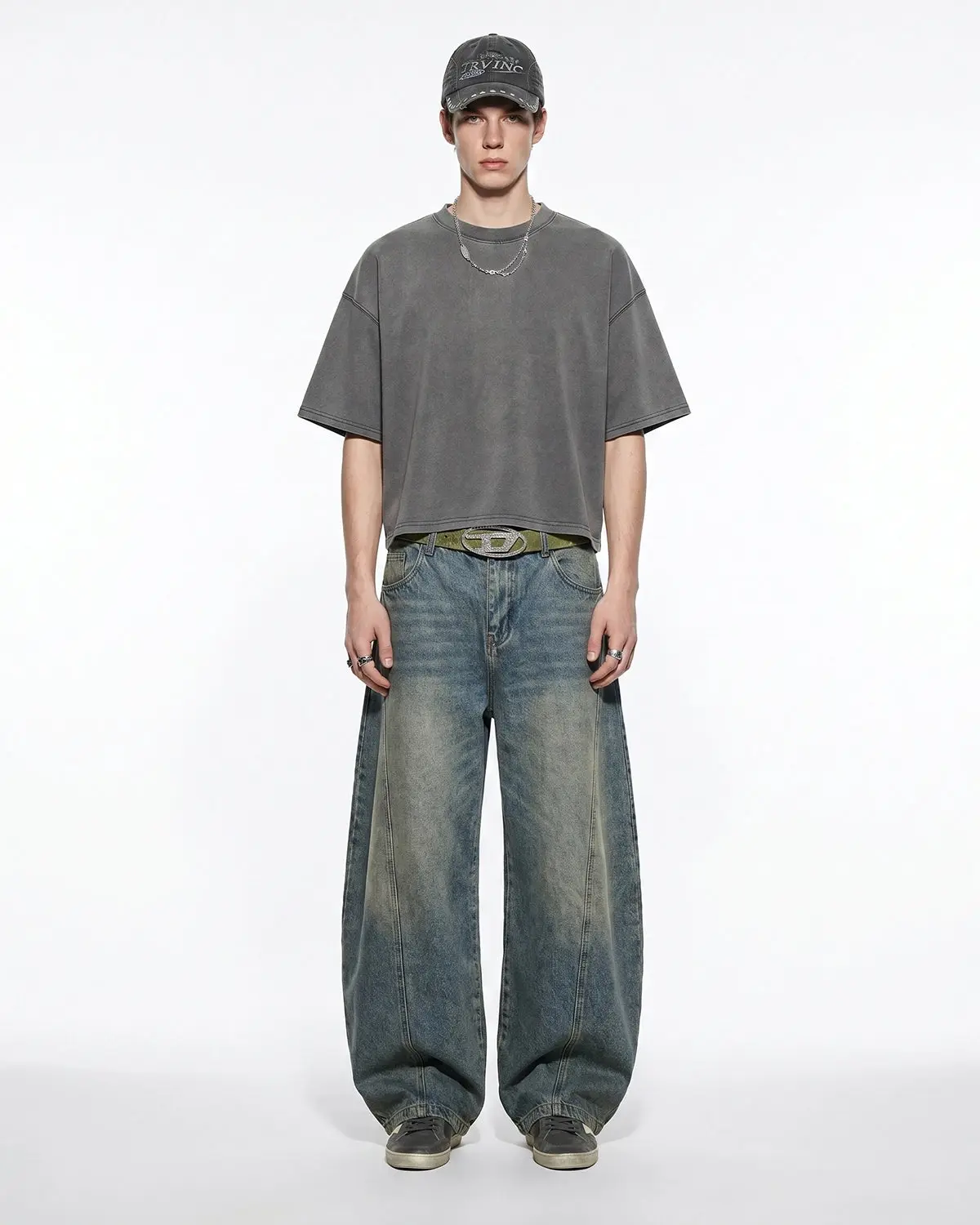 Distressed Boxy Washed Tees | Inflation Streetwear - Image 3