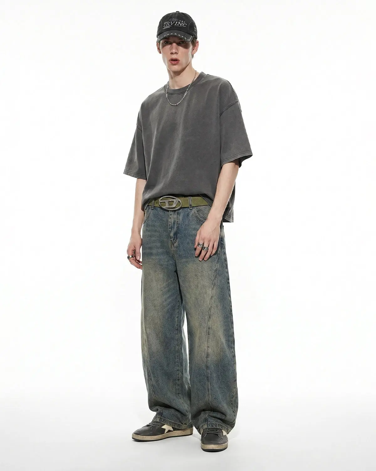 Distressed Boxy Washed Tees | Inflation Streetwear - Image 4