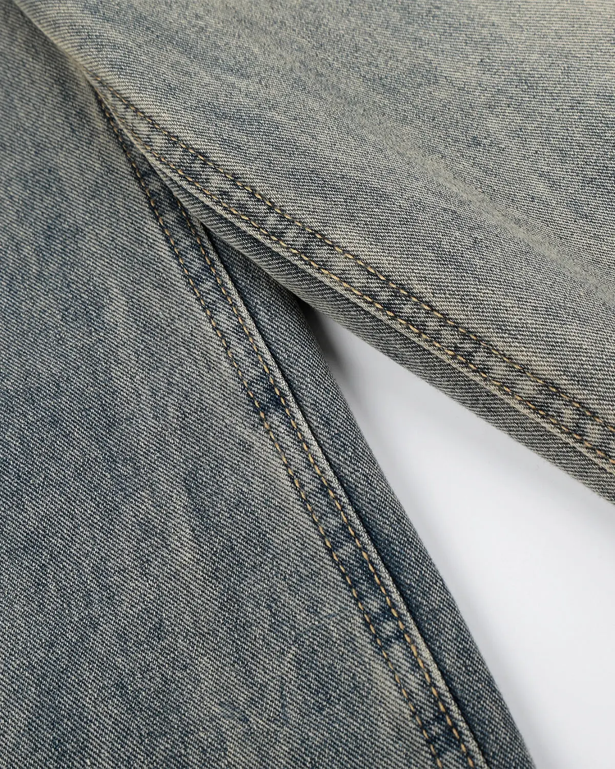 Distressed Eyelet Barrel Jeans | Inflation Streetwear - Image 12