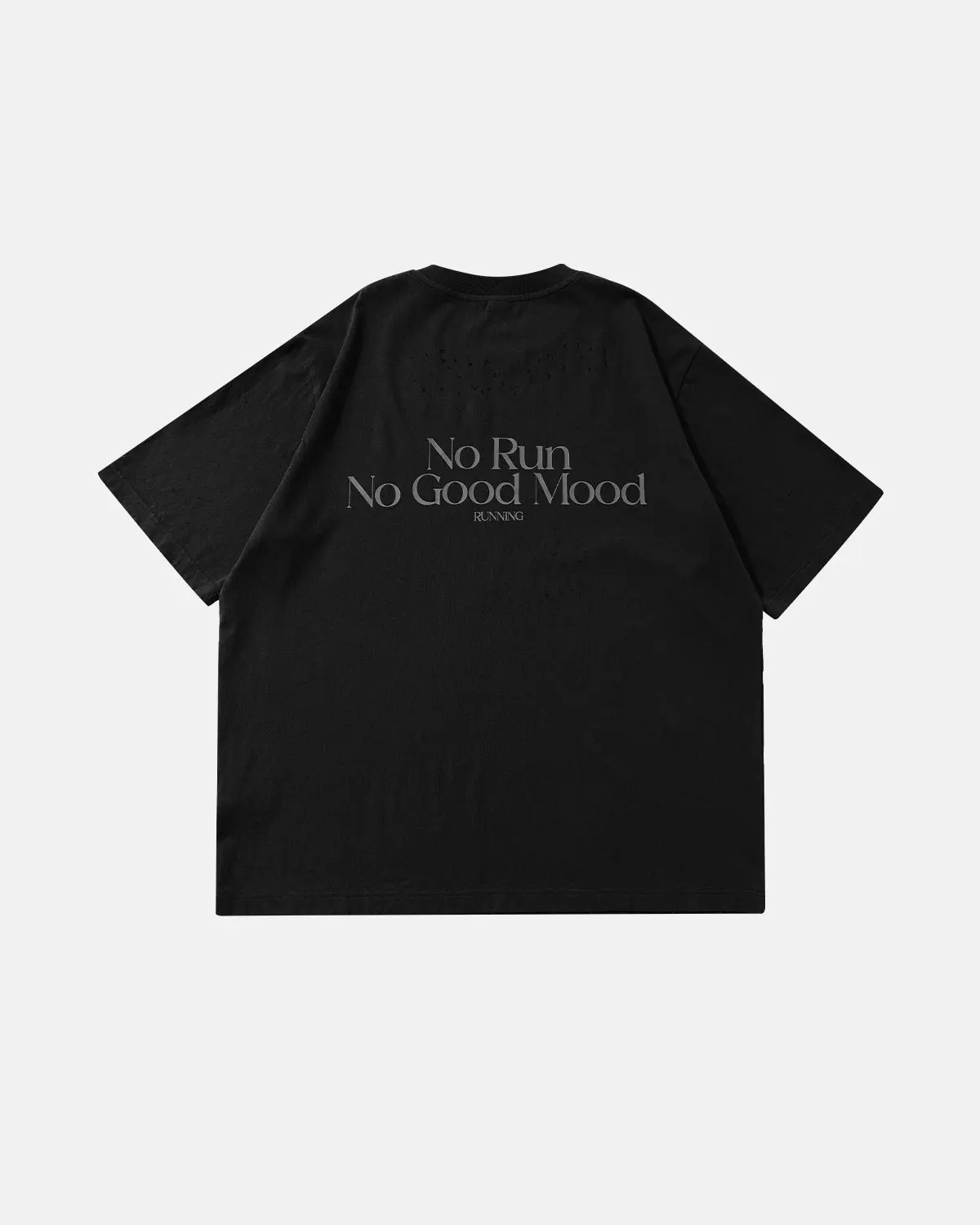 Distressed Reflective Washed T-Shirt | Inflation Streetwear - Image 2