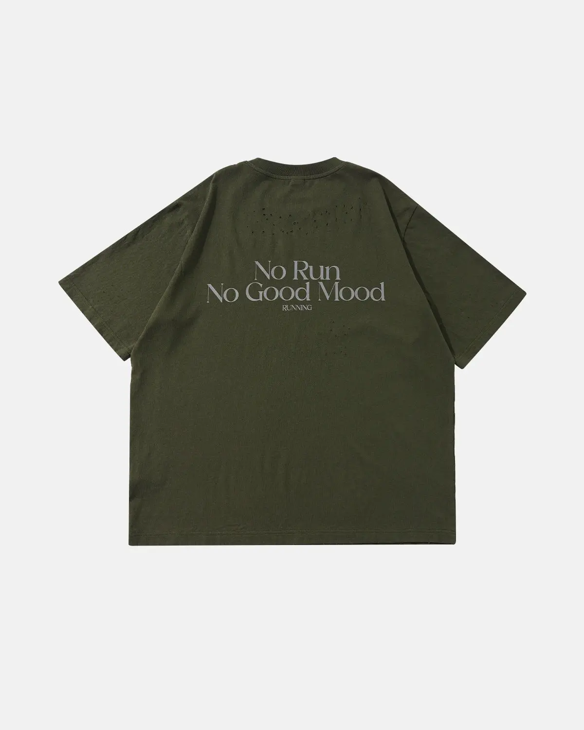 Distressed Reflective Washed T-Shirt | Inflation Streetwear - Image 7