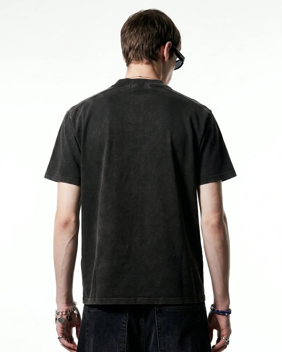 Distressed Spray Wash Graphic T-Shirt | Inflation Streetwear - Image 8