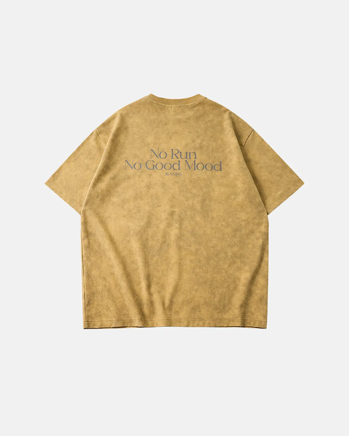 Distressed Tie-Dye Reflective Print T-Shirt | Inflation Streetwear - Image 5