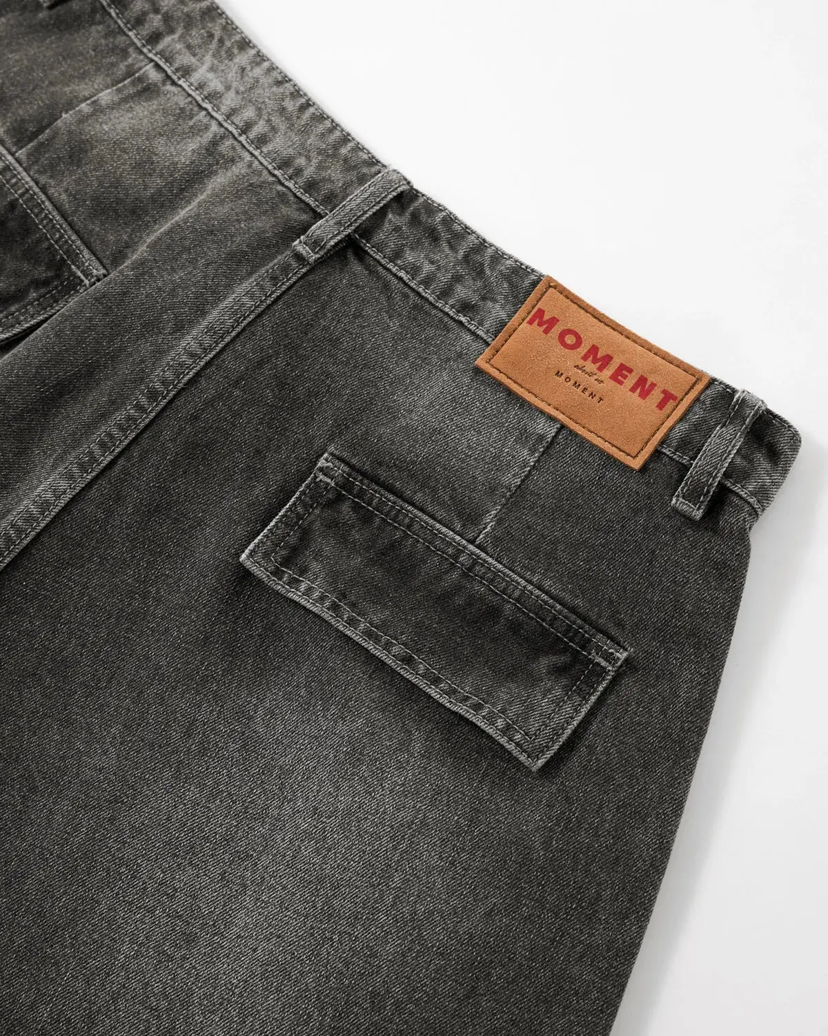 Distressed Washed Cargo Barrel Jeans | Streetwear - Image 8
