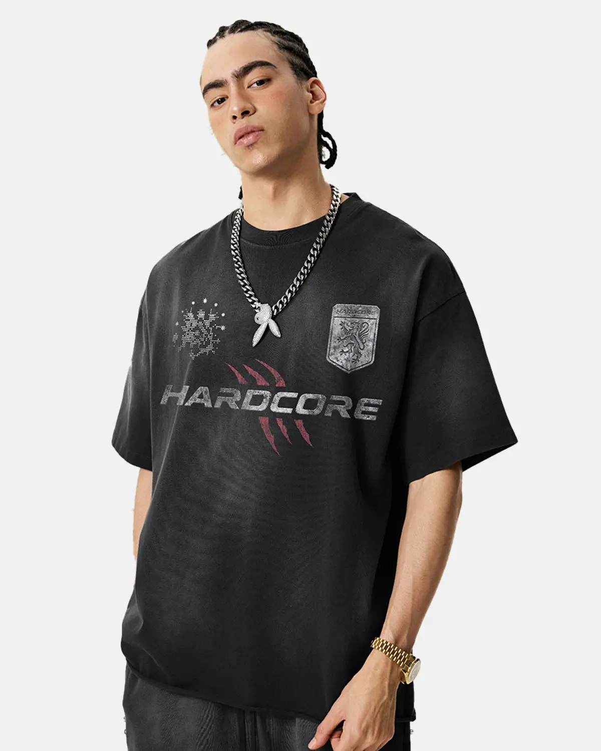 Distressed Washed Graphic T-Shirt | Inflation Streetwear - Image 3
