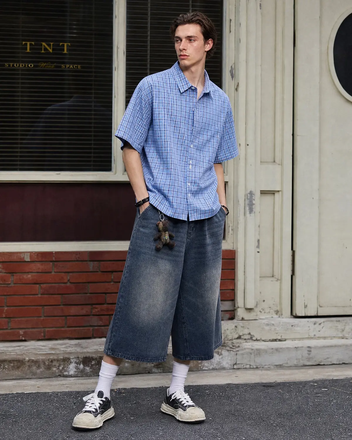Double Waist Baggy Jorts | Inflation Streetwear - Image 3