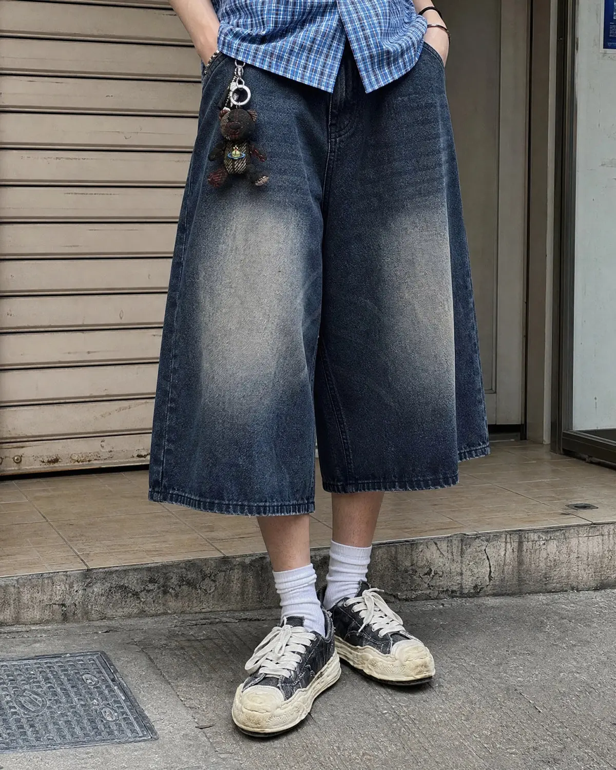 Double Waist Baggy Jorts | Inflation Streetwear - Image 5
