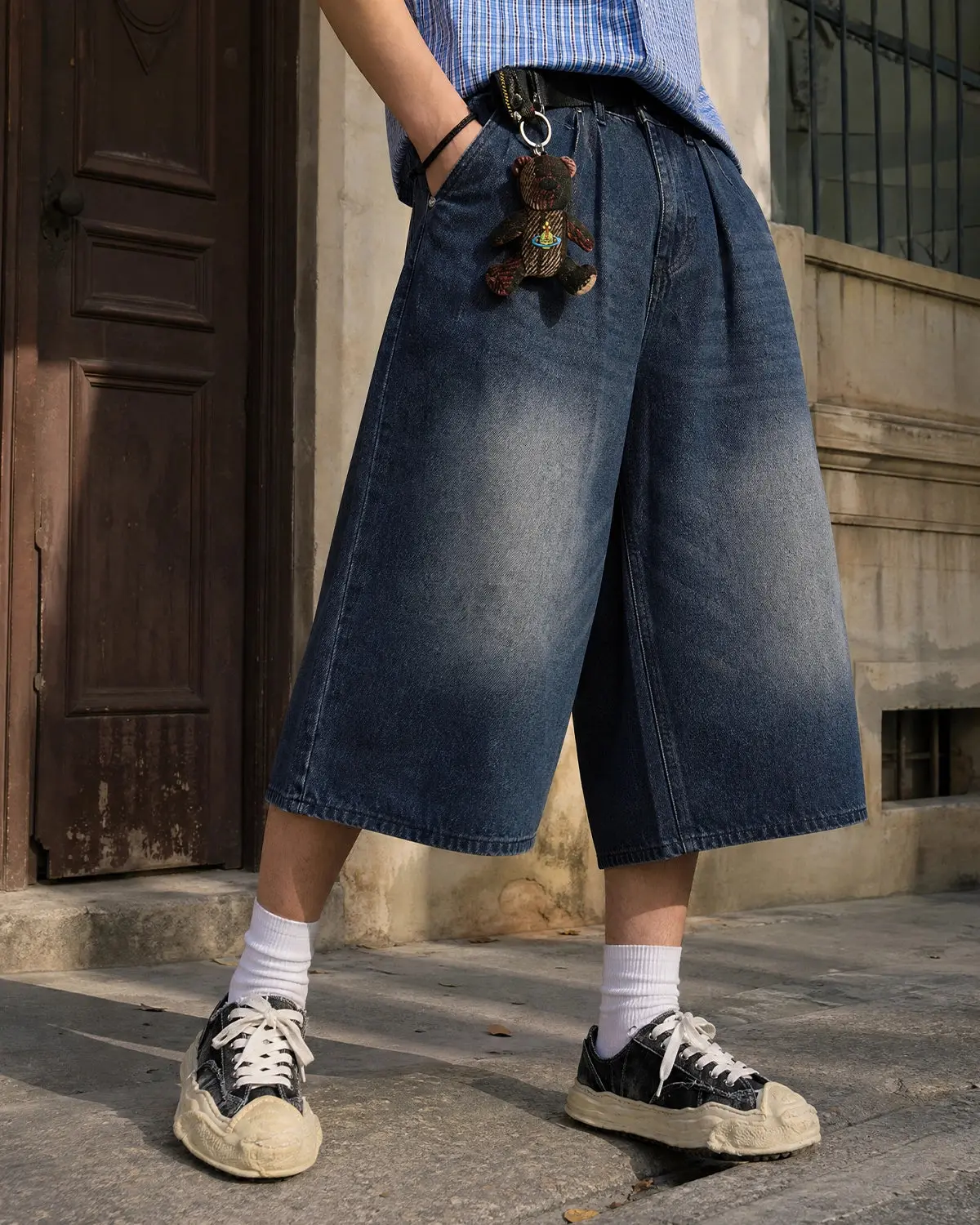 Double Waist Baggy Jorts | Inflation Streetwear - Image 6
