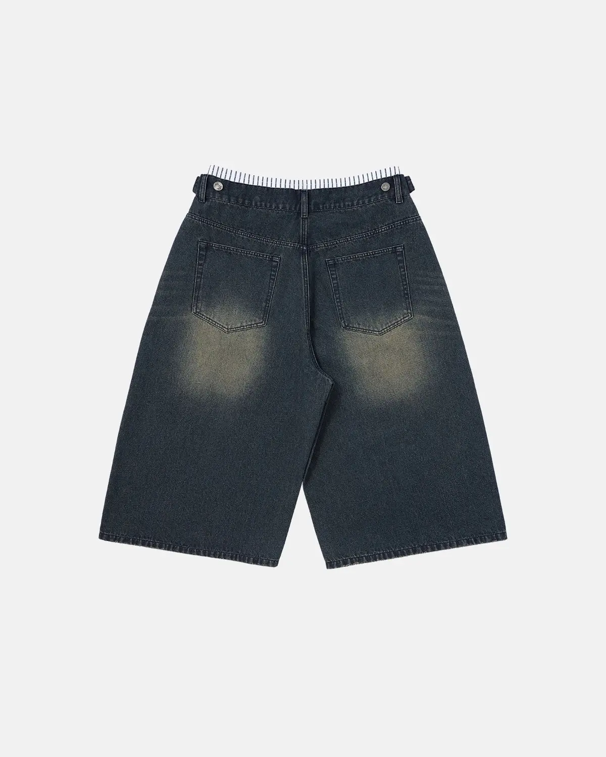 Double Waist Baggy Jorts | Inflation Streetwear - Image 7