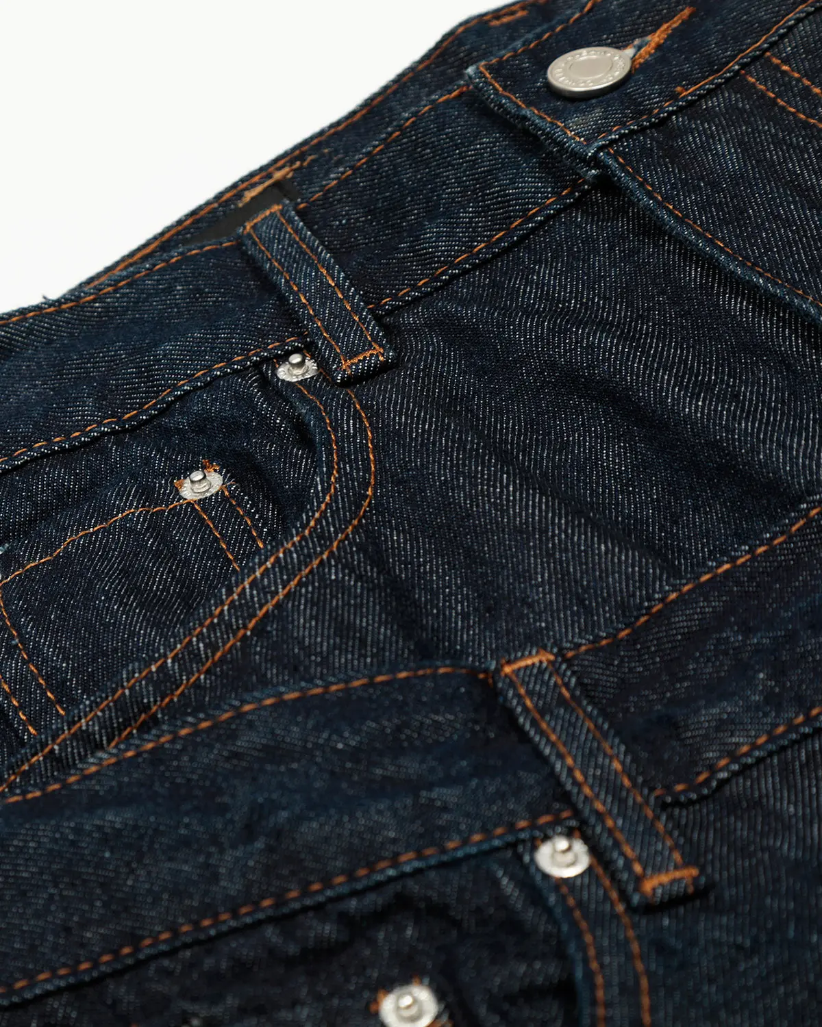 Double Waist Raw Baggy Jeans| Inflation Streetwear - Image 5