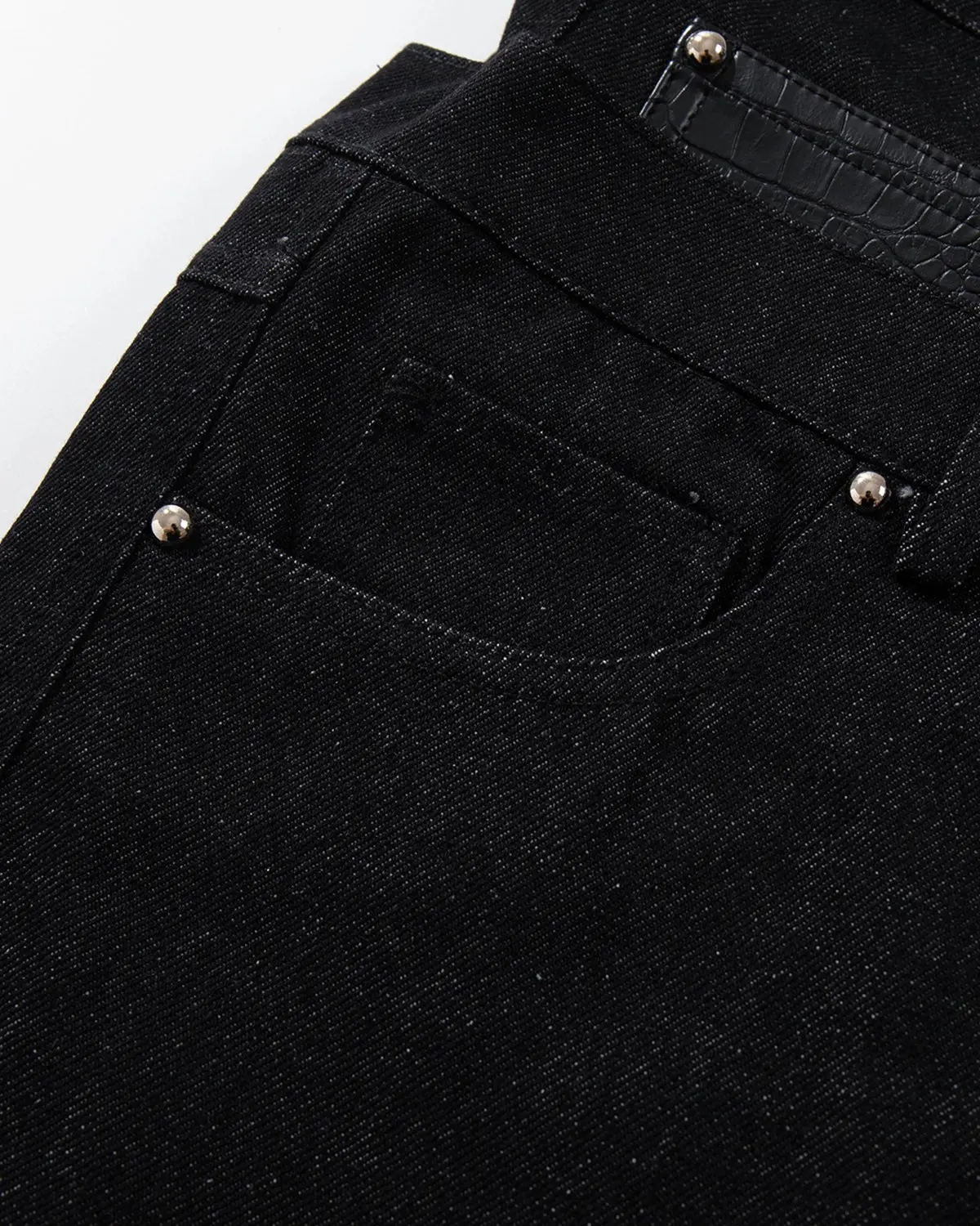 Double Wasit Raw Super Baggy Jeans | Inflation Streetwear - Image 14