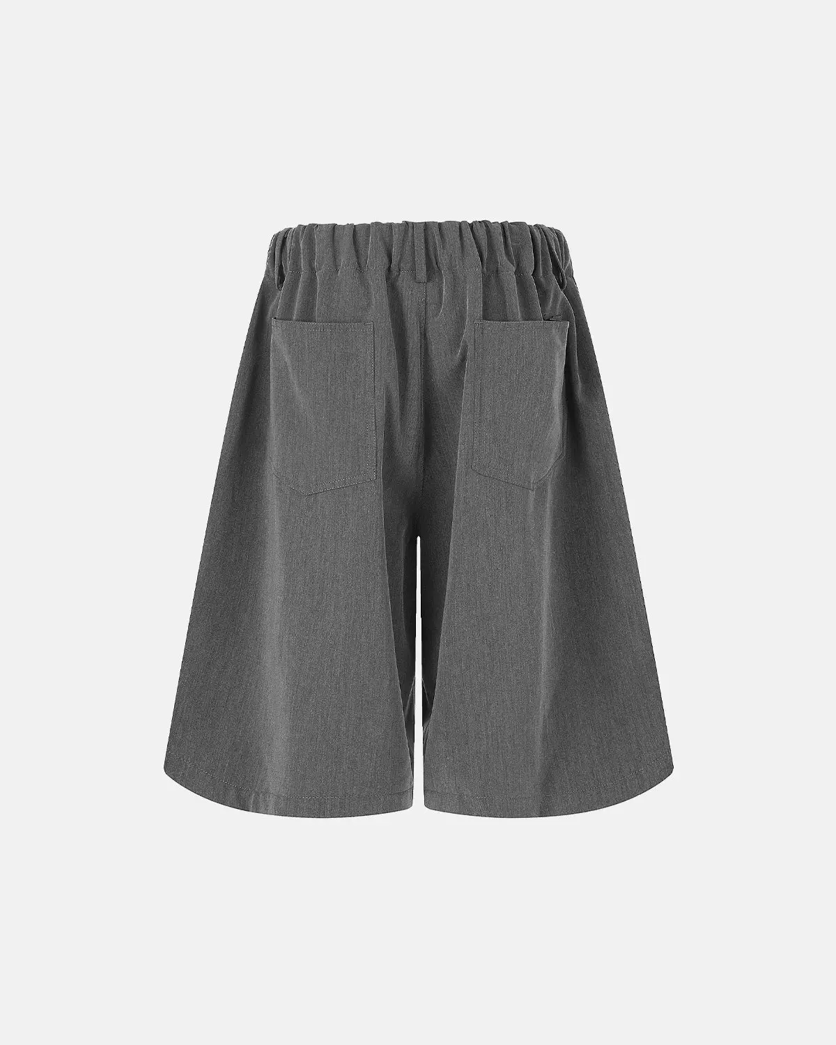 Drawstring Wide-Leg Tailored Shorts | Inflation Streetwear - Image 10