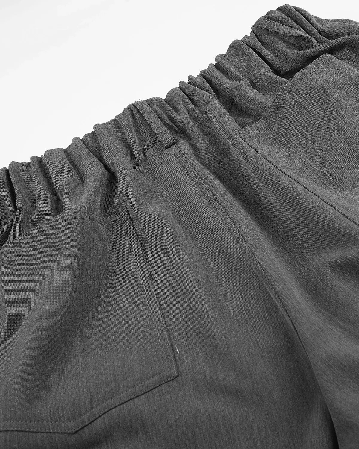 Drawstring Wide-Leg Tailored Shorts | Inflation Streetwear - Image 13