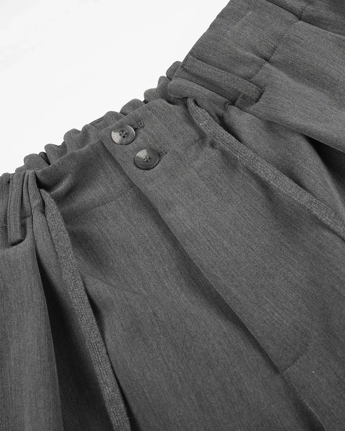 Drawstring Wide-Leg Tailored Shorts | Inflation Streetwear - Image 14