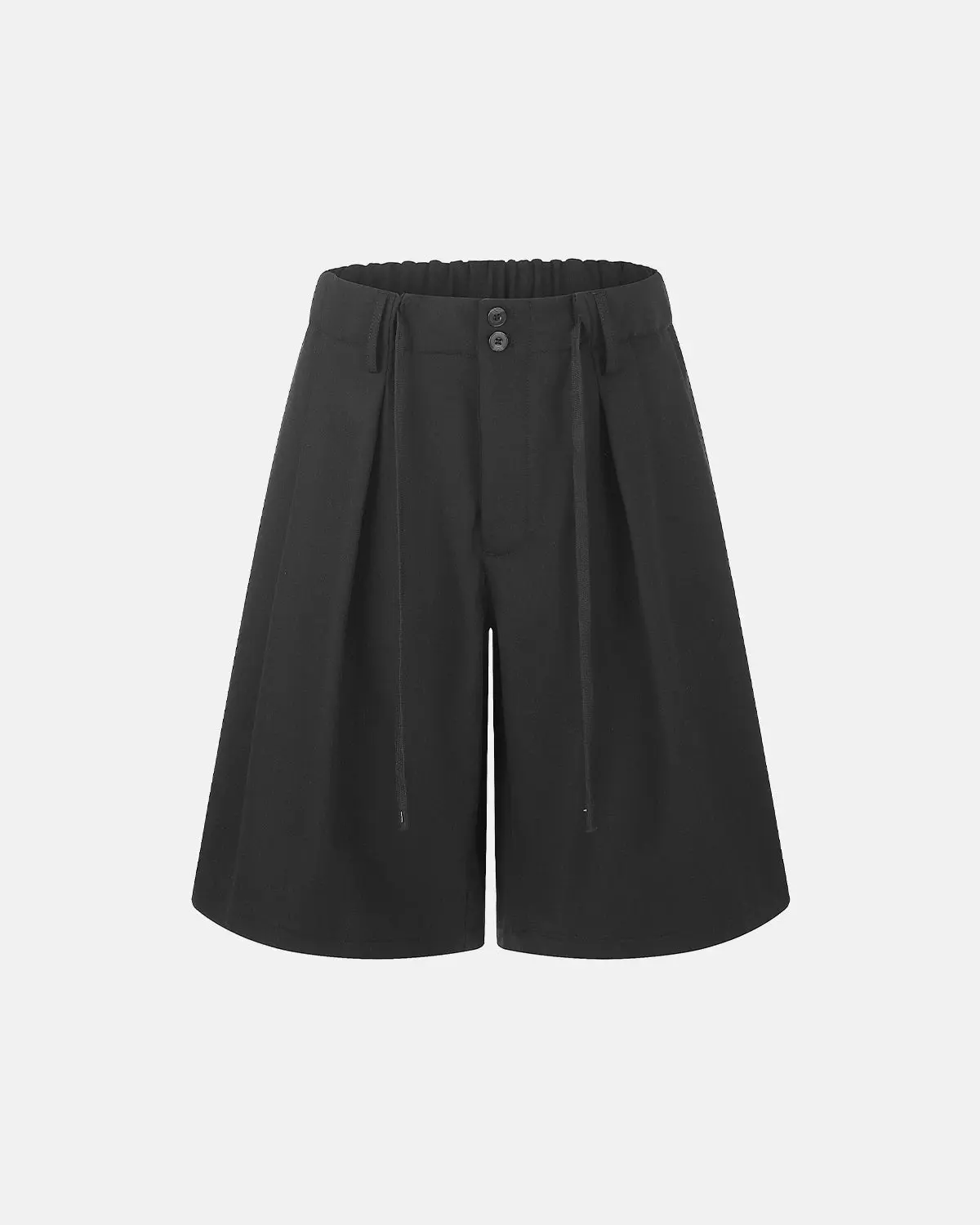 Drawstring Wide-Leg Tailored Shorts | Inflation Streetwear - Image 7
