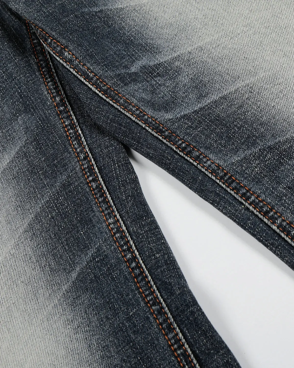 Faded Whisker Baggy Jeans | Inflation Streetwear - Image 10
