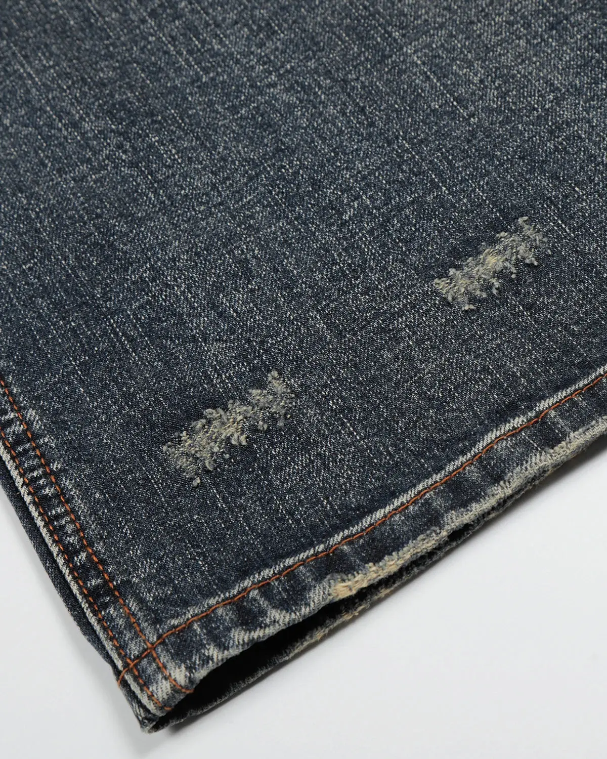 Faded Whisker Baggy Jeans | Inflation Streetwear - Image 9