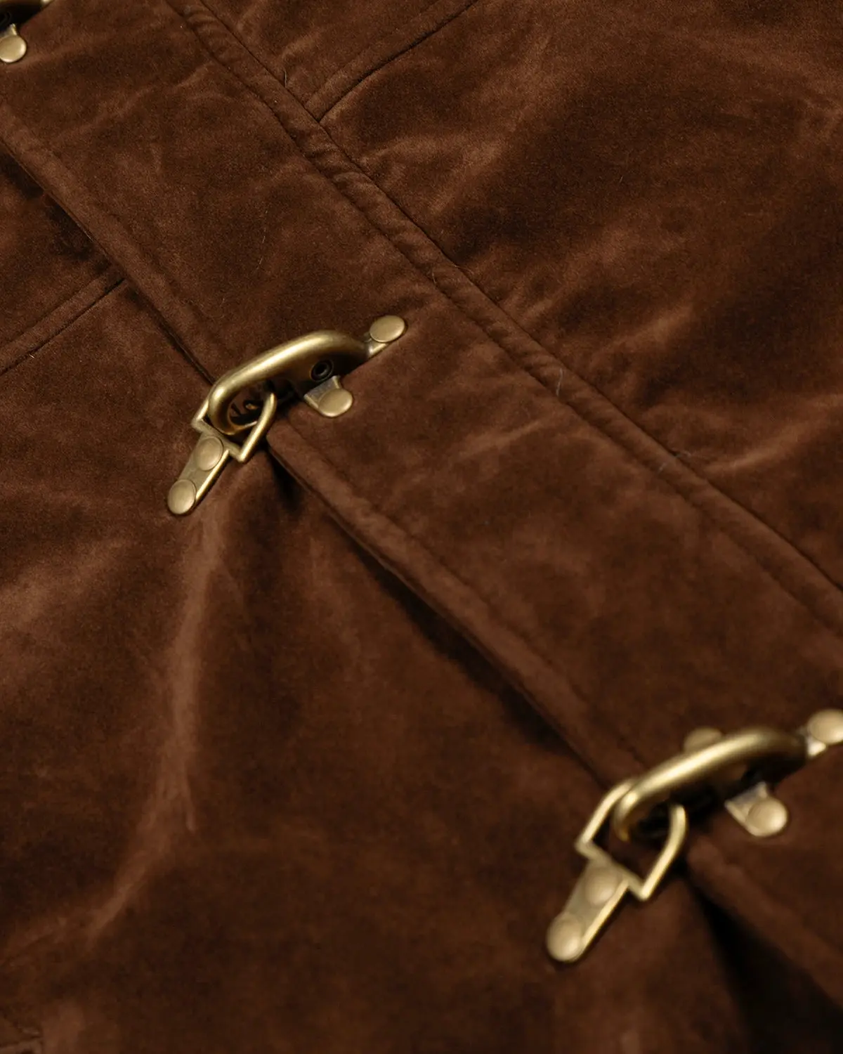 Faux Fur Lined Clasp Bomber Jacket | Inflation Streetwear - Image 13