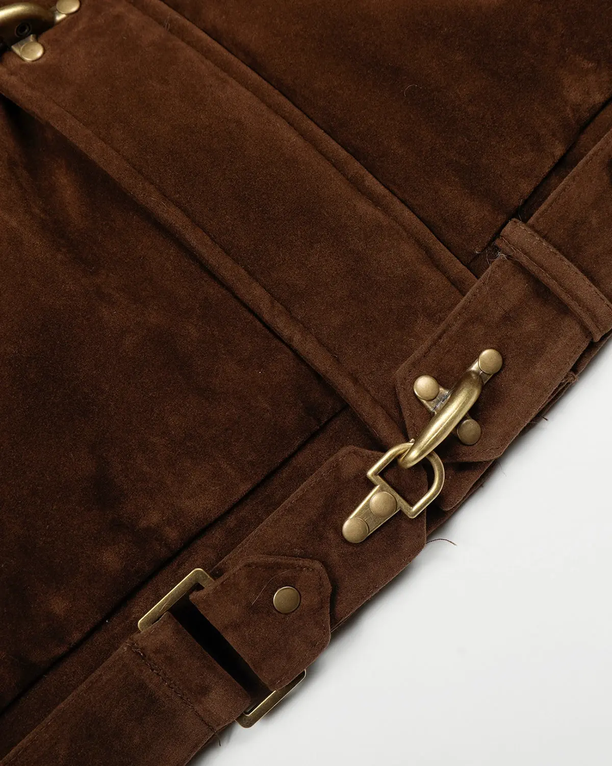 Faux Fur Lined Clasp Bomber Jacket | Inflation Streetwear - Image 16
