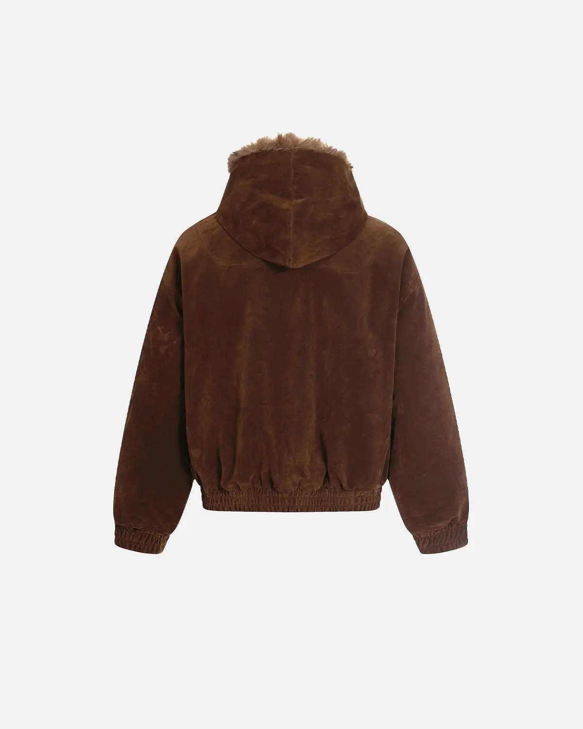 Faux Fur Lined Clasp Bomber Jacket | Inflation Streetwear - Image 8